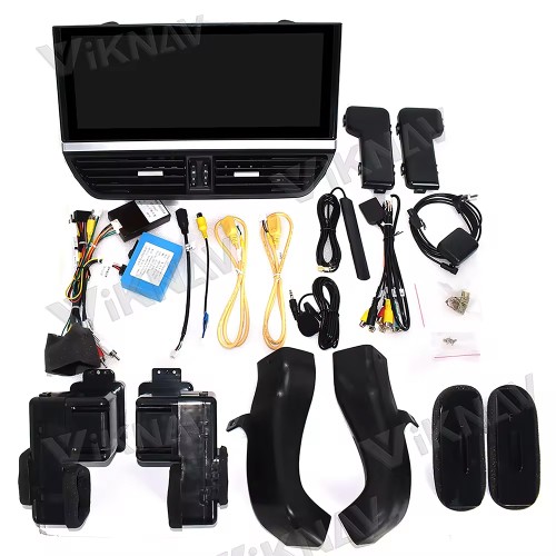 Android System 12.3 Inch Car Radio For Porsche Cayenne 2011-2017 Auto Stereo Wireless Carplay GPS Navigation Multimedia Player Touch Screen (128GB)