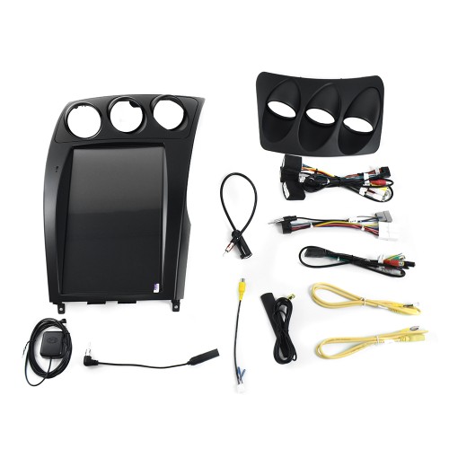 VIKNAV 12.1 ” Car Radio For Nissan 350Z 2002-2007 LHD Touch Screen Audio Stereo Radio (left)