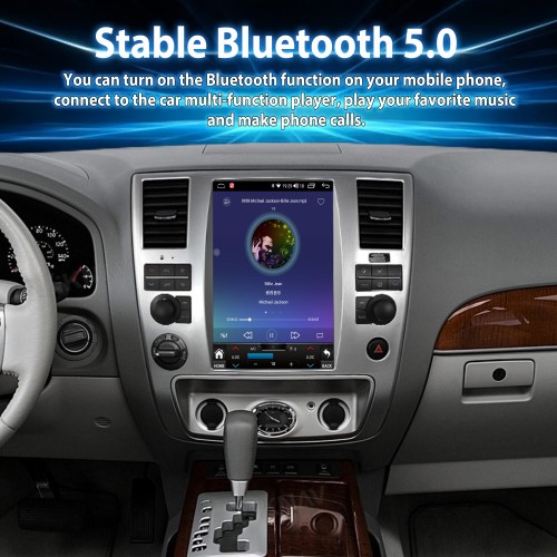 Viknav 12.1" Touch Screen Car Radio For Nissan Armada ( 2009 2010 ) Multimedia Player Android Auto GPS Navigation Wireless Carplay