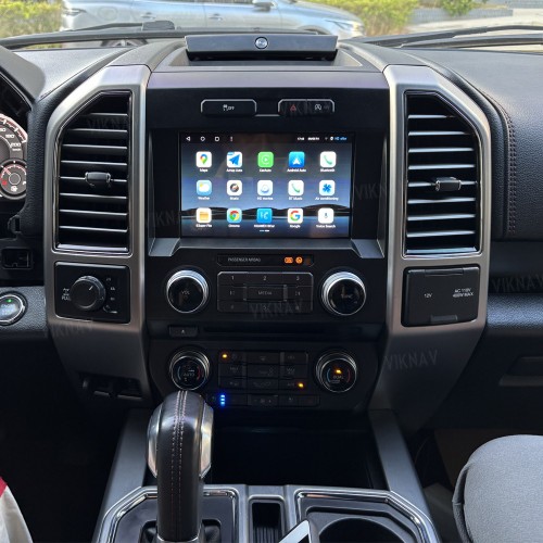 Upgrade Android Box For Ford F150 2015-2022 Wireless Carplay Touch Screen GPS Navigation Multimedia player Auto Stereo Head Unit(SYNC3)