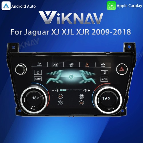 Viknav 7 inch Touch Screen car Climate Control Replacement for Jaguar XJ XJL 2009-2018  Full Touch Screen air Conditioning Screen Board