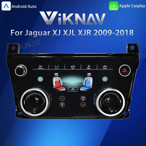 Viknav 7 inch Touch Screen car Climate Control Replacement for Jaguar XJ XJL 2009-2018  Full Touch Screen air Conditioning Screen Board