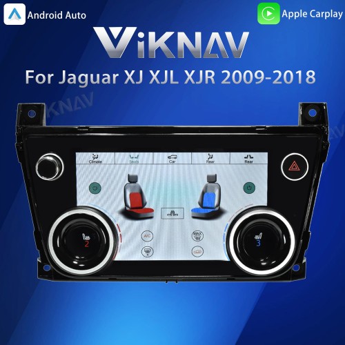 Viknav 7 inch Touch Screen car Climate Control Replacement for Jaguar XJ XJL 2009-2018  Full Touch Screen air Conditioning Screen Board
