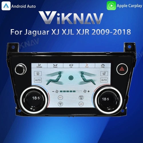 Viknav 7 inch Touch Screen car Climate Control Replacement for Jaguar XJ XJL 2009-2018  Full Touch Screen air Conditioning Screen Board