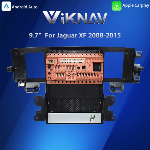 Viknav Android Head Unit for Jaguar XF 2008-2015 Wireless CarPlay & Android Auto GPS Navigation Stereo