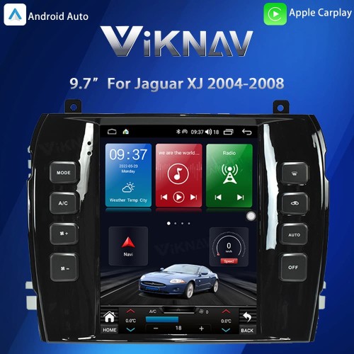 Viknav 9.7" Android Auto & Wireless CarPlay touch screen for Jaguar XJ 2004-2008 GPS Navigation Head Unit