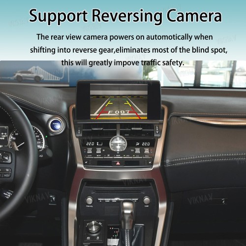 Viknav Linux Interface Box for Lexus NX 2015 -2020 Wireless CarPlay Decoder Android Auto GPS Navigatipn Original Car Radio Screen