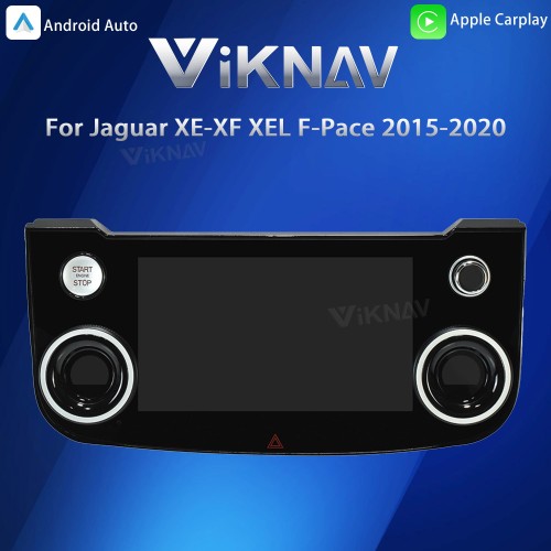 Viknav 10 Inch Car Climate Control Replacement for Jaguar XE XF XEL F-Pace 2015-2020 Touch Screen AC Control Panel