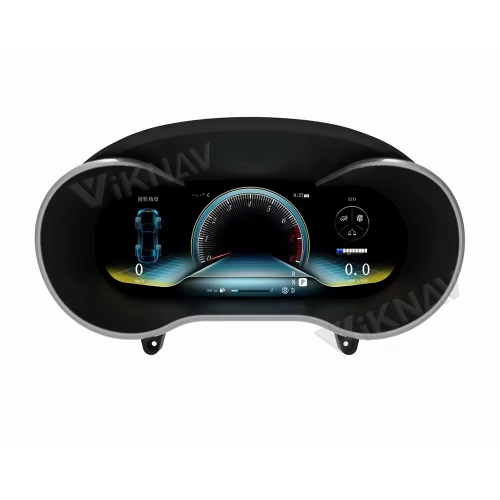 Viknav 12.3 Inch Digital Cluster Car Speedometer For Mercedes Benz C/GLC W205 2015-2018 Linux System Car Instrument Cluster Screen Instrument Replacement (NTG5.0/5.1)