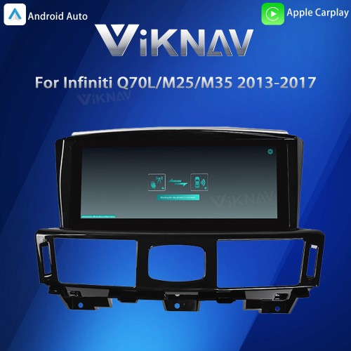 Viknav 10.25inch Android Stereo for Infiniti Q70L/M25/M35/2013-2017 Wireless CarPlay & Android Auto GPS Navigation