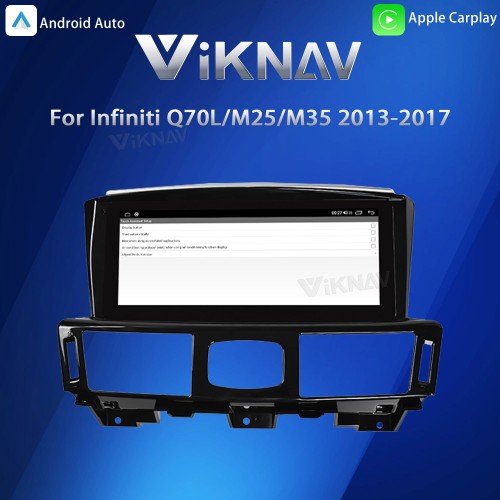 Viknav 10.25inch Android Stereo for Infiniti Q70L/M25/M35/2013-2017 Wireless CarPlay & Android Auto GPS Navigation