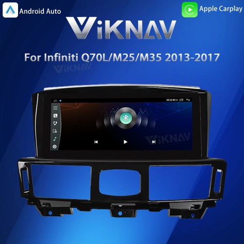 Viknav 10.25inch Android Stereo for Infiniti Q70L/M25/M35/2013-2017 Wireless CarPlay & Android Auto GPS Navigation