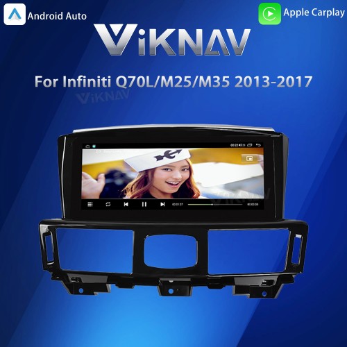 Viknav 10.25inch Android Stereo for Infiniti Q70L/M25/M35/2013-2017 Wireless CarPlay & Android Auto GPS Navigation
