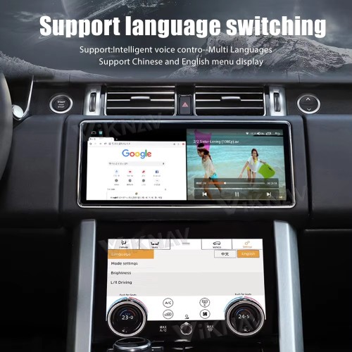 Viknav 10.4 Inch AC Panel Touch Screen For Land Rover Range Rover Vogue L405 2013-2017 Digital Display Air Conditioning Switch Climate Control Dashboard
