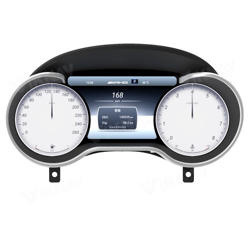 Viknav Digital Cluster Car Speedometer For Mercedes Benz G-Class GLE 2013-2019 Linux System Car Instrument Cluster Screen Instrument Replacement(NTC5.0)