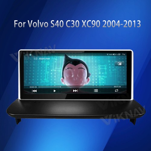 Viknav 8.8 Inch LCD Screen Car Digital Cluster For Volvo XC90 2004-2013 Linux System Car Digital Speedometer Dashboard Panel Instrument Panel Virtual Cockpit (128GB)