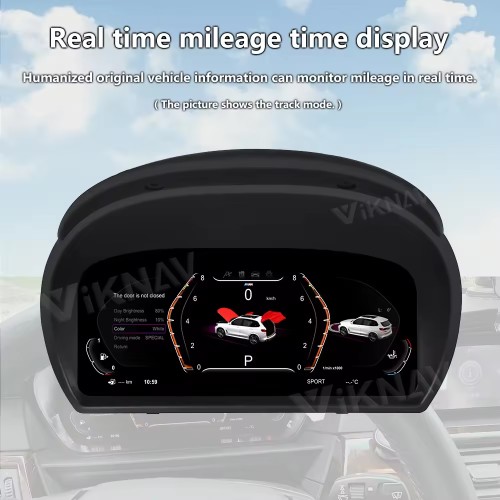 Viknav Digital Instrument Cluster 11 inch For BMW Z4 E89 2009-2016 Linux System Vertical Screen Car Speed Meter Car Dashboard Digital Panel Head Unit
