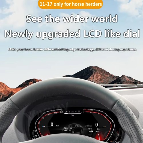 Viknav Digital Instrument Cluster 11 inch For BMW 1 series E87 2004- 2011 Linux System Vertical Screen Car SpeedMeter Car Dashboard Digital Panel