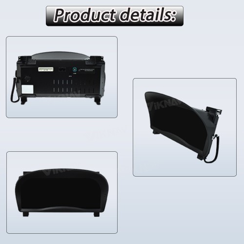 Viknav Car Instrument Panel 12.3 Inch For Toyota Alphard 2015-2018 LCD Meter Linux System Digital Speedometer Dashboard Screen