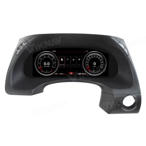 Viknav 12.3 Inch LCD Digital Cluster Car Speedometer For Nissan Patrol Y62 Infiniti QX80 2015-2019 Linux System Car Instrument Cluster Screen Instrument Replacement