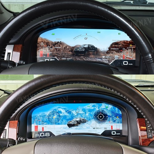 Viknav 14 inch Touch Screen Android Car Radio For GMC YUKON/Chevy Suburban Tahoe 2007-2013 Wireless Carplay GPS Navigation With 15.1 Inch Car Digital Cluster