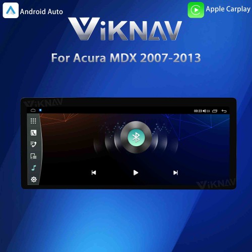 Viknav Android Car Stereo For Honda Acura MDX 2007-2013 Car Radio Wireless Carplay Android Auto GPS Navigation Multimedia Player