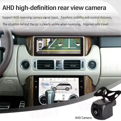 Viknav 10.25 inch Android Radio For Land Rover Range Rover V8 L322 2002-2012 Multimedia Player GPS Navigation Stereo Wireless Carplay Android Auto Touch Screen