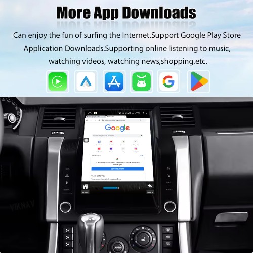 Viknav Android Radio For Land Rover Range Rover L320 2005-2009 Multimedia Player GPS Navigation Stereo Wireless Carplay Android Auto Touch Screen