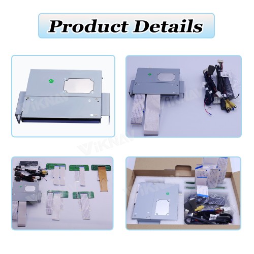 Viknav Linux Interface Box for Toyota Crown 2015-2019 Wireless CarPlay Android Auto GPS Navigatipn Original Car Radio Screen