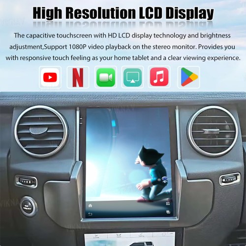 Viknav Upgrade Android Radio For Land Rover Discovery 4 LR4 2009-2021 Multimedia Player GPS Navigation Stereo Wireless Carplay Android Auto Touch Screen