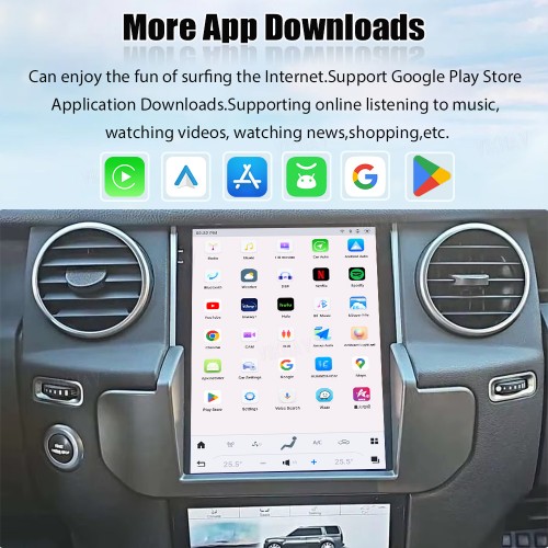 Viknav Upgrade Android Radio For Land Rover Discovery 4 LR4 2009-2021 Multimedia Player GPS Navigation Stereo Wireless Carplay Android Auto Touch Screen