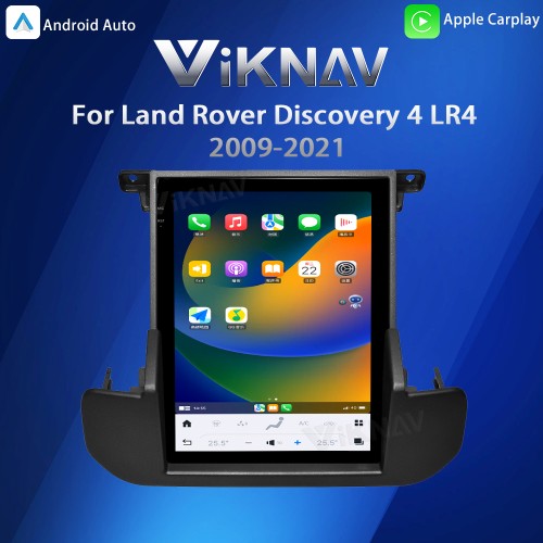 Viknav Upgrade Android Radio For Land Rover Discovery 4 LR4 2009-2021 Multimedia Player GPS Navigation Stereo Wireless Carplay Android Auto Touch Screen