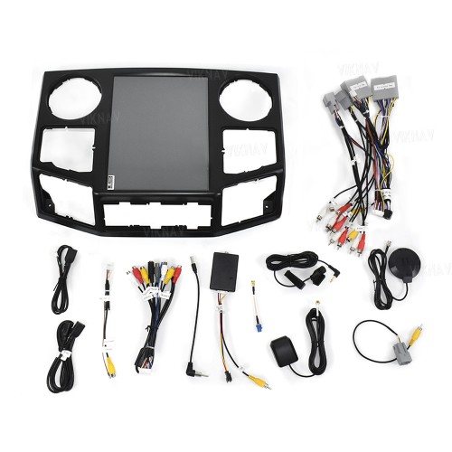 VIKNAV 12.1 Inch Android Car Radio For Ford F250 F350 F450 F650 2013-2016 Multimedia Player Carplay Screen GPS Navigation Car Stereo Head Unit Black