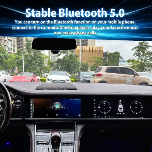 Android System Car Stereo Radio For Porsche Panamera 2017-2023 Auto Stereo Wireless Carplay GPS Navigation Multimedia Player Dual 12.3 Inch Touch Screen 128GB