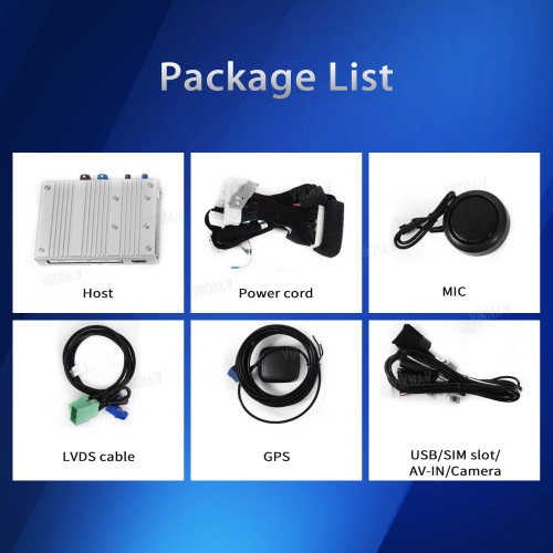 Viknav Android 13 Interface Box for Lexus IS 2005-2023 Wireless CarPlay Decoder Android Auto GPS Navigatipn  Original Car Radio Screen