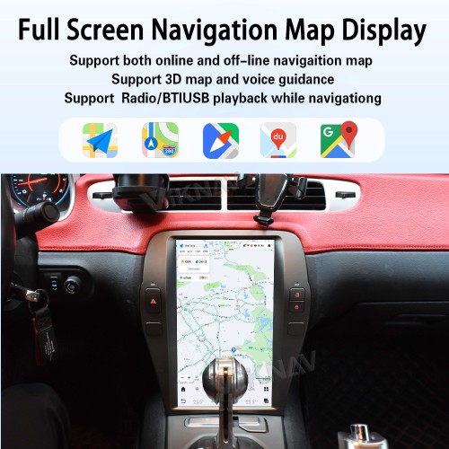 Viknav 12.1 Inch Android Car Radio for Chevrolet Camaro 2010-2015 GPS Navigation Auto Wireless Carplay  Multimedia Player Head Unit