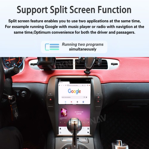 Viknav 12.1 Inch Android Car Radio for Chevrolet Camaro 2010-2015 GPS Navigation Auto Wireless Carplay  Multimedia Player Head Unit