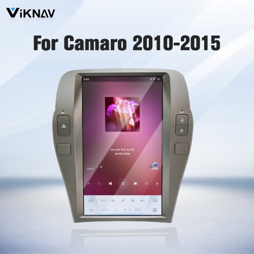 Viknav 12.1 Inch Android Car Radio for Chevrolet Camaro 2010-2015 GPS Navigation Auto Wireless Carplay  Multimedia Player Head Unit