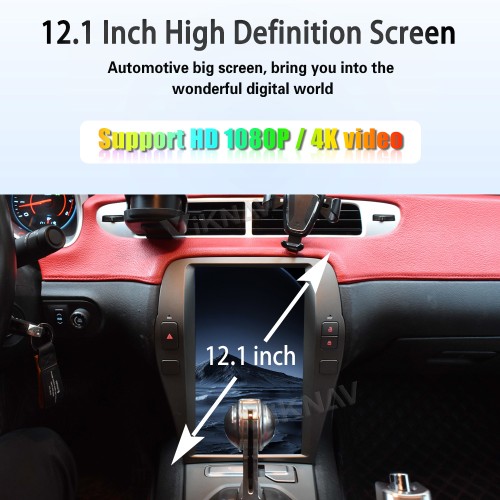 Viknav 12.1 Inch Android Car Radio for Chevrolet Camaro 2010-2015 GPS Navigation Auto Wireless Carplay  Multimedia Player Head Unit