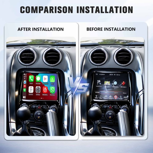 Viknav Linux Carplay System Box for Dodge Viper 2013-2016 Wireless CarPlay & Android Auto Retain Original Screen & Functions