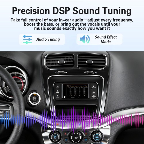 Viknav Linux Interface Box for Dodge Journey 2013-2016 Wireless CarPlay & Android Auto Retainer