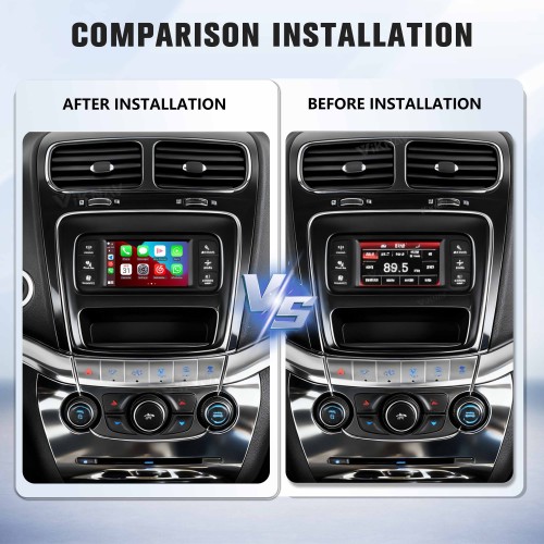 Viknav Linux Interface Box for Dodge Journey 2013-2016 Wireless CarPlay & Android Auto Retainer
