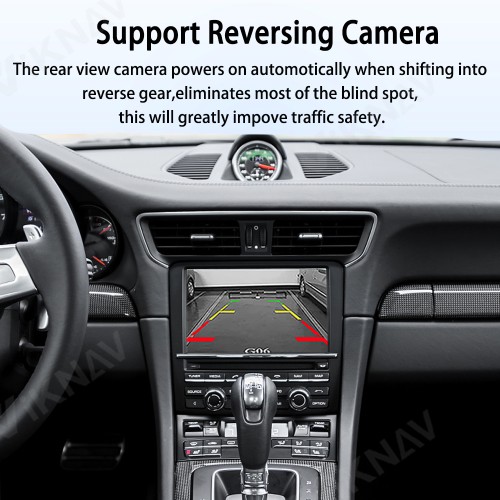 Viknav Linux System Wireless Carplay Android Auto Decorder Box for Porsche 911 2006-2018 Upgrade Interface Autolink Airplay Decoding Box