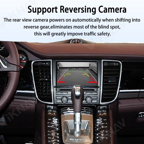 Viknav Linux System Wireless Carplay Android Auto Decorder Box for Porsche Panamera 2010-2016 PCM 3.1 Upgrade Interface Autolink Airplay Decoding Box