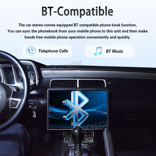 Viknav 15.6 Inch Android Car Radio for Chevrolet Camaro 2010-2015 GPS Navigation Auto Wireless Carplay Multimedia Player Head Unit
