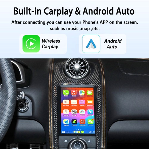 Viknav Linux System Wireless Carplay Android Auto Decorder Box For MacLaren Decoding Box Upgrade Interface Autolink Airplay