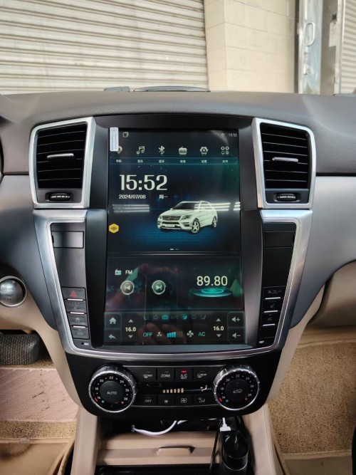 Viknav Android Radio for Mercedes Benz GL ML W166 X166 2012-2016 Tesla Touch Screen Car Auto Wireless Carplay GPS Navigation