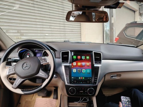 Viknav Android Radio for Mercedes Benz GL ML W166 X166 2012-2016 Tesla Touch Screen Car Auto Wireless Carplay GPS Navigation