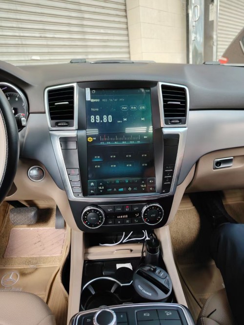 Viknav Android Radio for Mercedes Benz GL ML W166 X166 2012-2016 Tesla Touch Screen Car Auto Wireless Carplay GPS Navigation