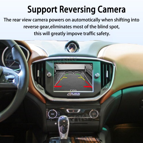 Viknav Linux System Wireless Carplay Android Auto Decorder Box for Maserati Ghibli 2014 Decoding Box Upgrade Interface Autolink Airplay